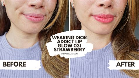 dior addict 031 strawberry|Dior Lip Glow 031 Strawberry Review .